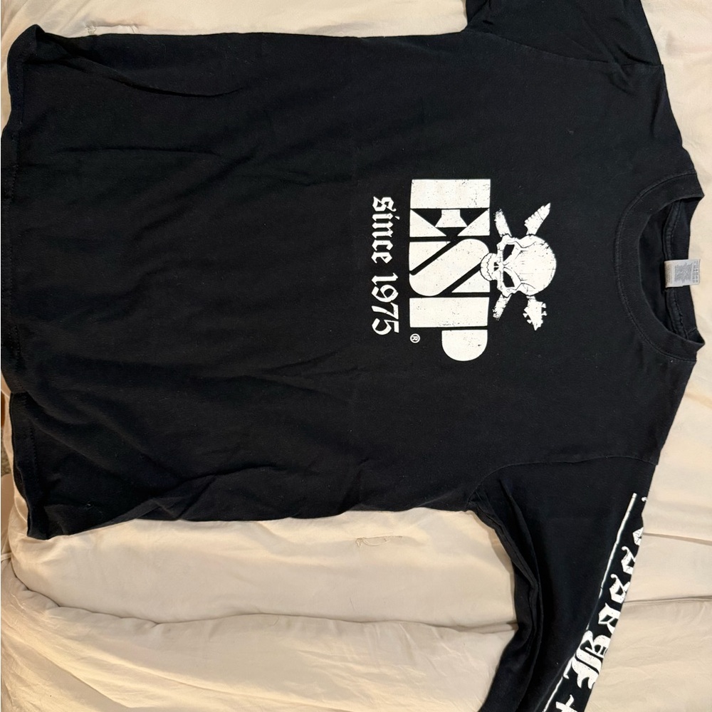 ESP with Skull guitar brand Long Sleeve